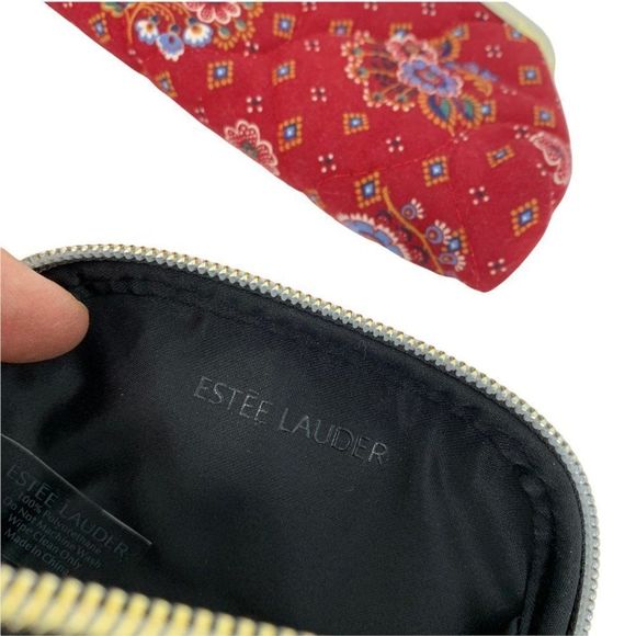 Lot of 3 Make Up Cosmetic Bag Clinique Estee Lauder 0133 - Picture 3 of 7